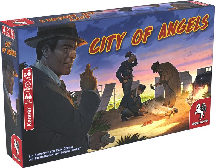 Produktbild Pegasus 57460G - City of Angels, Brettspiel, 1-5 Spieler, ab 16 Jahren (DE-Ausgabe) (Deutsch)