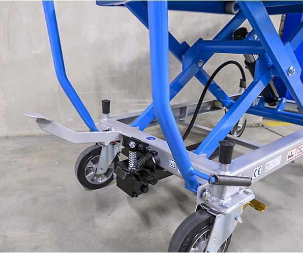 Actual product image eurokraft pro Scissor lift table truck (1000 kg)