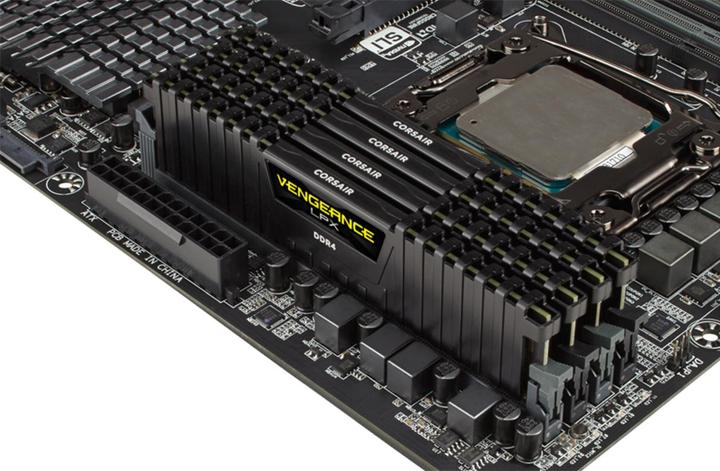Image du produit Corsair Vengeance LPX (4 x 32GB, 3200 MHz, RAM DDR4, DIMM)