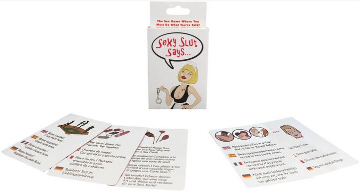 Image du produit Kheper Games Sexy Slut Says (Jeu de cartes, Allemand, Anglais, Français, Espagnol)
