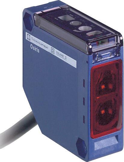 Actual product image TE Sensors 50x50 reflex photo-elec sensor,pre-wired (Various)