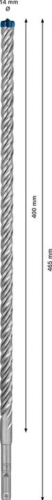 Produktbild Bosch Professional Zubehör EXPERT SDS plus-7X Hammerbohrer, 14 x 400 x 465 mm (14.0 mm)