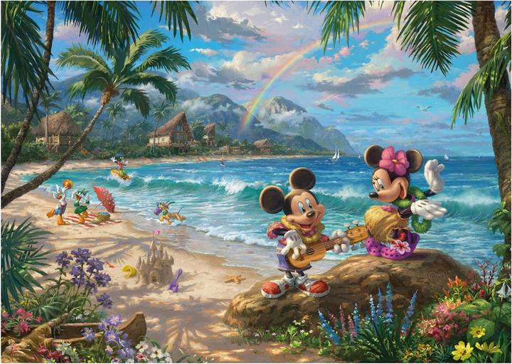 Immagine prodotto Schmidt Spiele Topolino e Minnie Disney alle Hawaii (1000 pezzi)