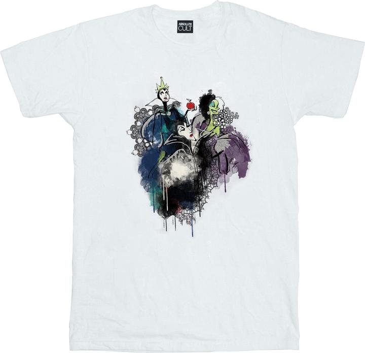 Image du produit Disney - T-shirt VILLAINS SKETCH - Fille (140, 146)