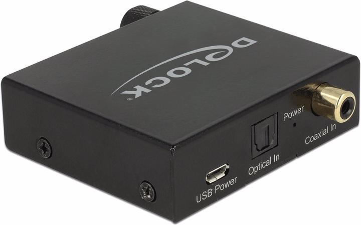 Delock Digital Audio to Analog HD Converter (Digital -> Analog, Audio Switch)