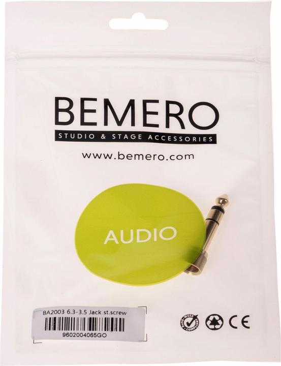 Actual product image Bemero Headphone jack adapter BA2003 (Headset adapter)