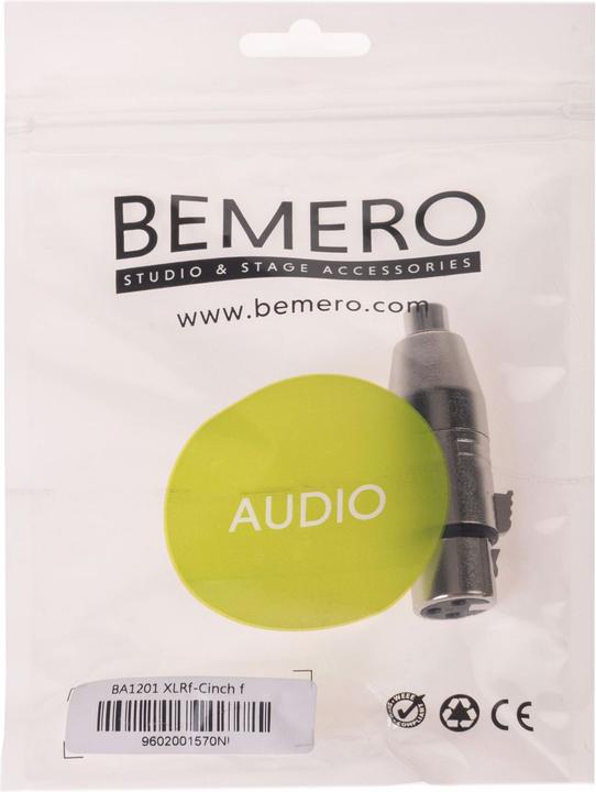 Actual product image Bemero BA1201 (Jack adapter)