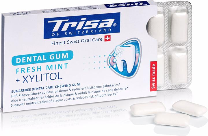 Produktbild Trisa Dental Gum Fresh Mint (12 Stk., 24 g)