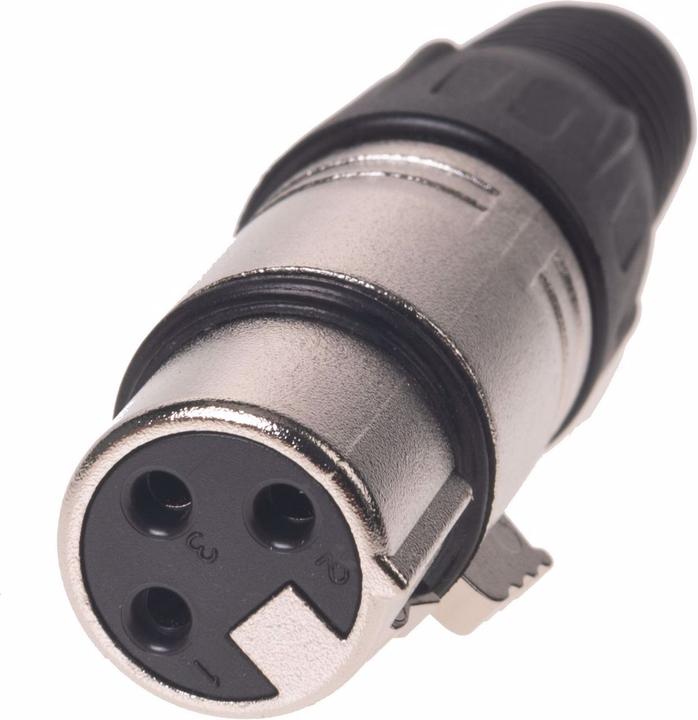 Actual product image Bemero XLR connector BC1001NI-F