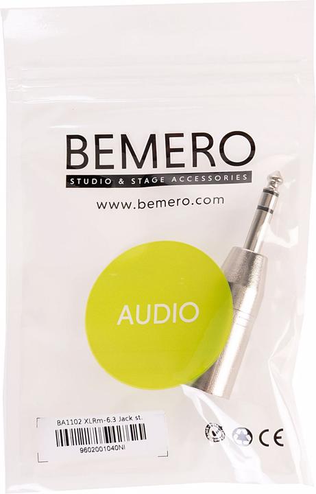 Actual product image Bemero XLR jack adapter BA1102 (Jack adapter)
