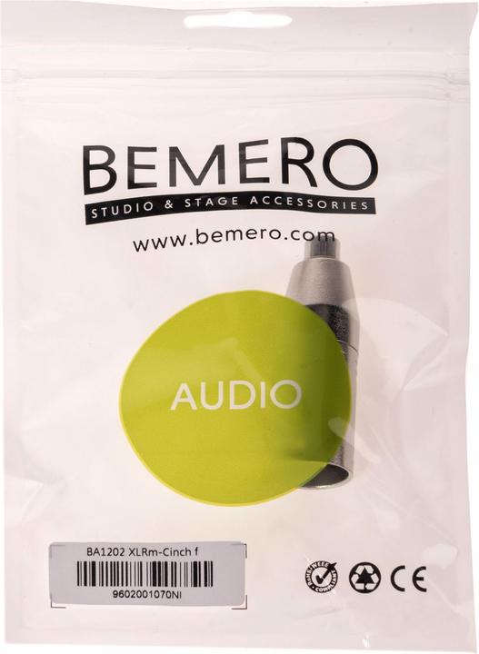 Actual product image Bemero BA1202 (Jack adapter)