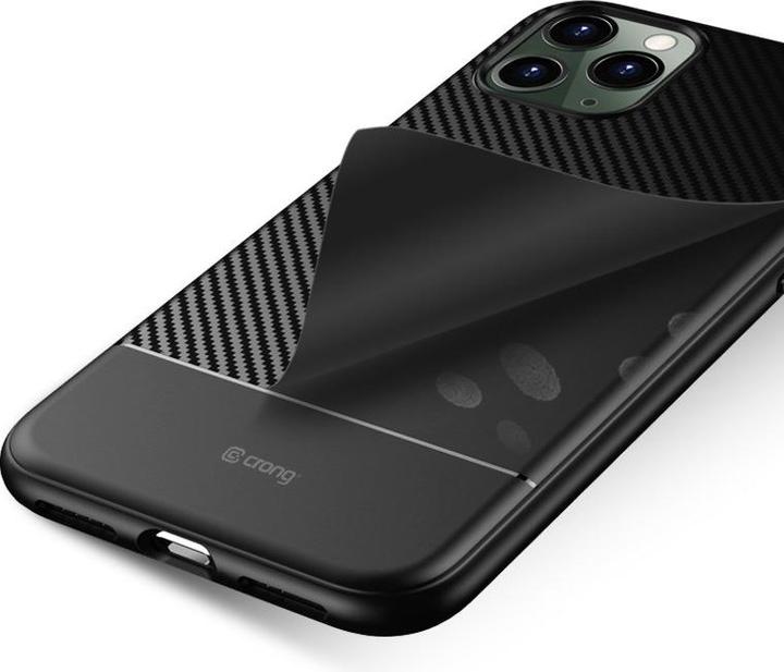 Immagine prodotto Crong Custodia Prestige Carbon Cover per iPhone 11 Pro (nero) (Apple iPhone 11 Pro)