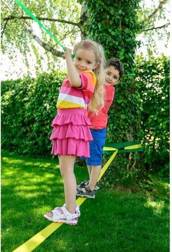 Produktbild Betzold Sport Slackline mit Hilfsseil (15 m)