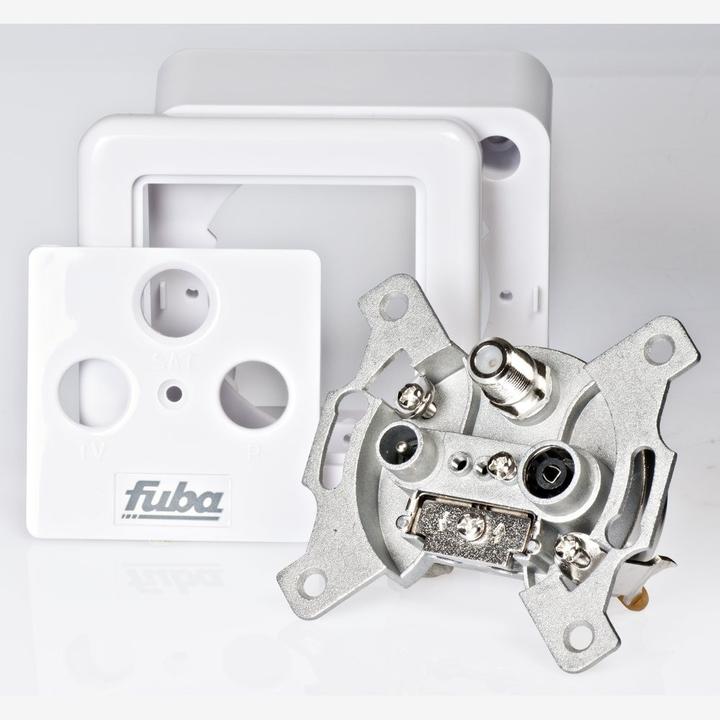 Produktbild Fuba GAD 300 - SAT + TV + Radio - 3 dB - Weiss (3 dB, Antennendose)