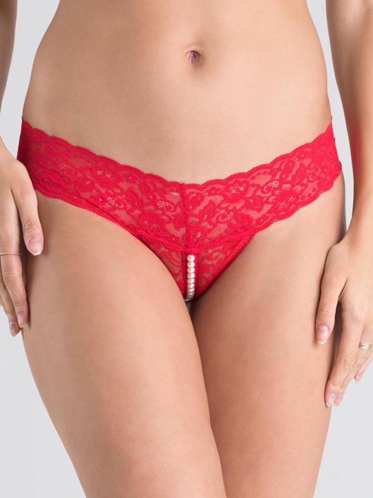 Image du produit Lovehoney String perlé ouvert (XXL)