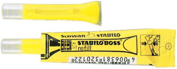 Image du produit STABILO Recharge du surligneur du patron (Jaune fluo, 1 x)