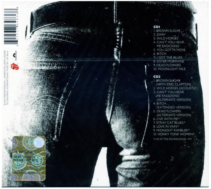 Immagine prodotto The Rolling Stones - Sticky Fingers (Deluxe Edition), 2CD (I Rolling Stones, 2015)