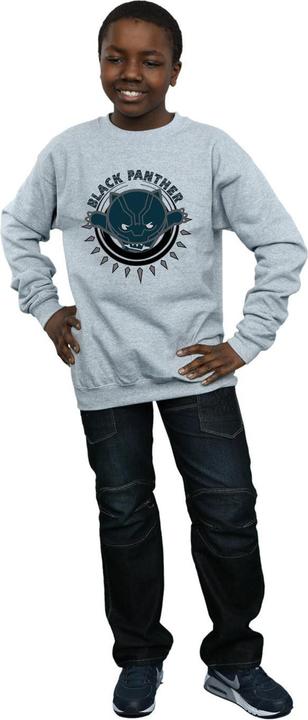 Image du produit - Sweat KAWAII BLACK PANTHER POUNCE - Garçon (140, 146)