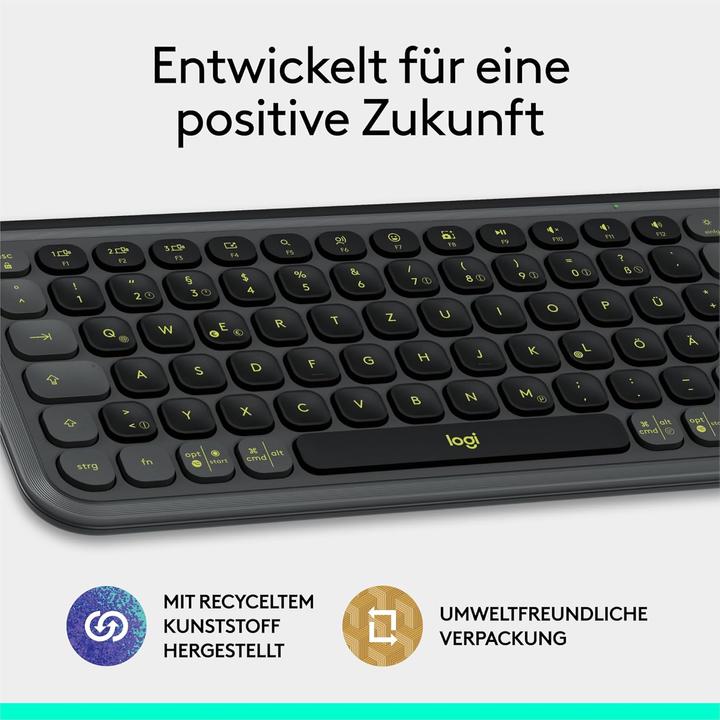Actual product image Logitech Pop Icon Keys (DE, Wireless)
