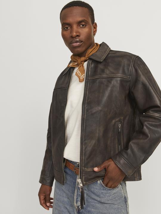 Produktbild Jack & Jones Joraustin Clean Leather Jkt Goat Styd Aw (M)
