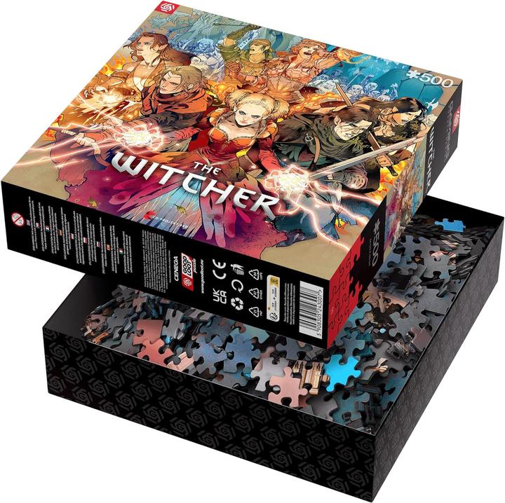 Produktbild Cenega The Witcher Scoia'tael Puzzle 500 (500 Teile)