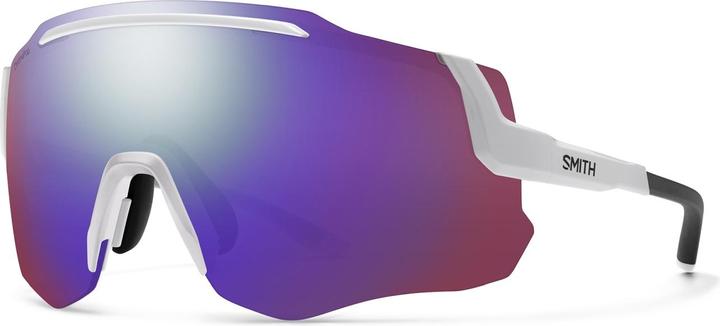 Blanc, violet miroir