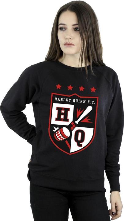 Image du produit Justice League - Sweat HARLEY QUINN FC POCKET - Femme (XL)