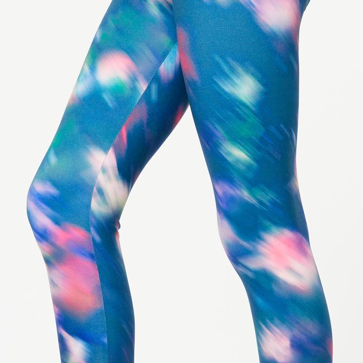 Produktbild Decathlon Leggings Mädchen atmungsaktiv - bunt bedruckt (6, 7, 8)