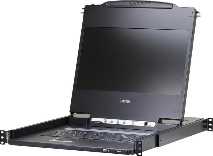 Immagine prodotto Aten CL6700MW CH Console LCD 17,3" a guida singola (USB, HDMI / DVI / VGA) Layout CH