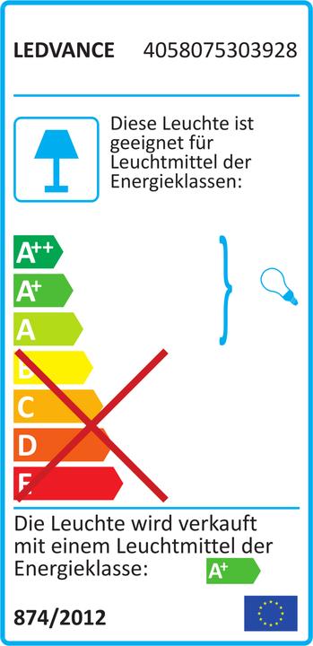 Label énergétique Ledvance Sous-marin (720 lm, G13)
