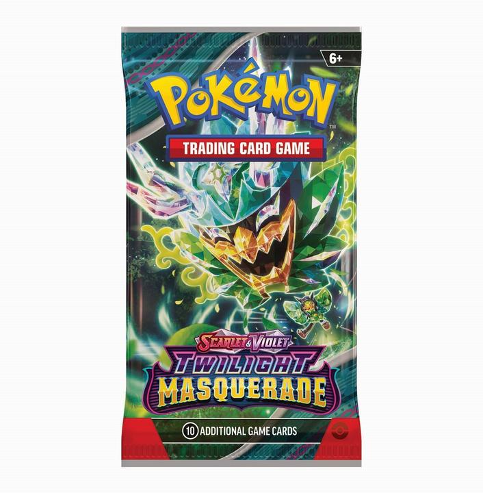 Actual product image Pokémon Twilight Masquerade (English, Booster Pack)