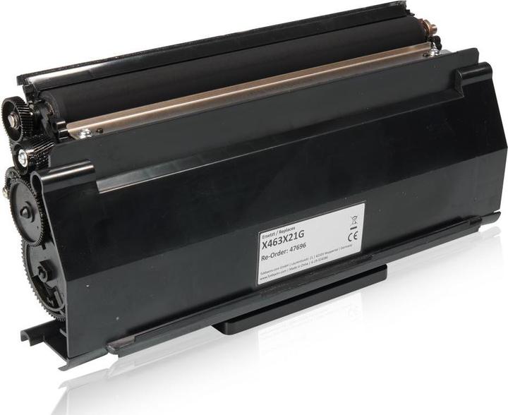 Produktbild Inkadoo Toner kompatibel zu Lexmark X463X21G Toner, schwarz Schwarz (BK)