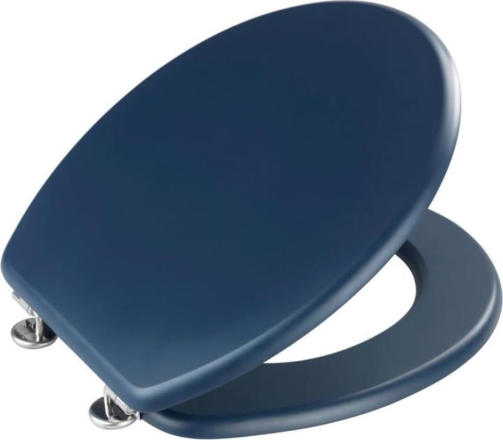 Actual product image Wenko WC seat Prima dark blue matt