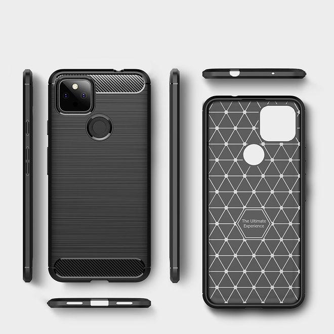 Produktbild MU Style Carbon Fiber TPU Softcase Series (Google Pixel 5a)