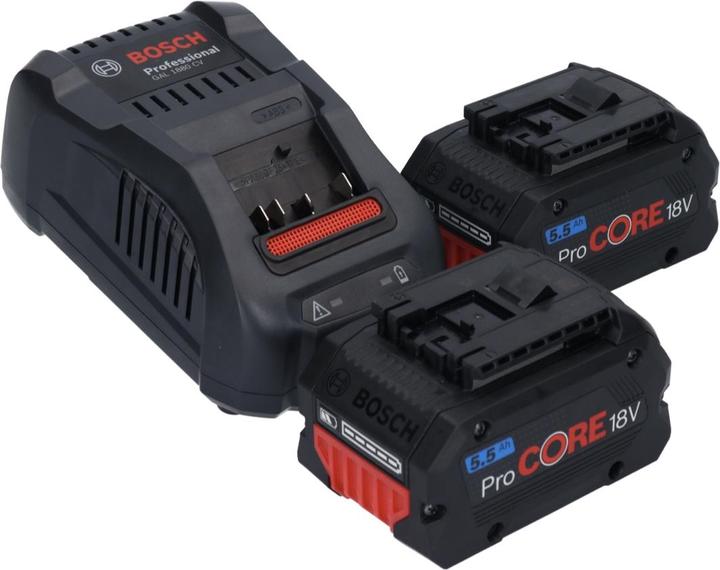 Image du produit Bosch Professional Visseuse à chocs sans fil GDS 18V-1050 H, 2 batteries ProCORE18V 5.5Ah, chargeur, L-BOXX (Fonctionnement sur batterie)
