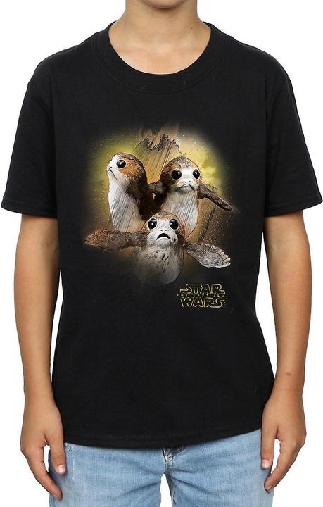 Immagine prodotto Star Wars Maglietta Porg per ragazzi in cotone spazzolato (152, 158)
