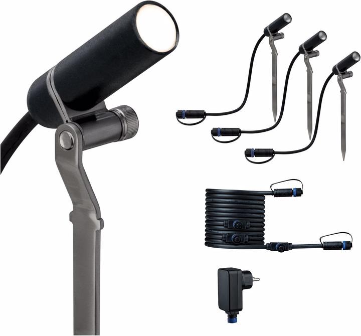 Produktbild Paulmann Outdoor Plug & Shine Plantini Starterset (200 lm, IP65)
