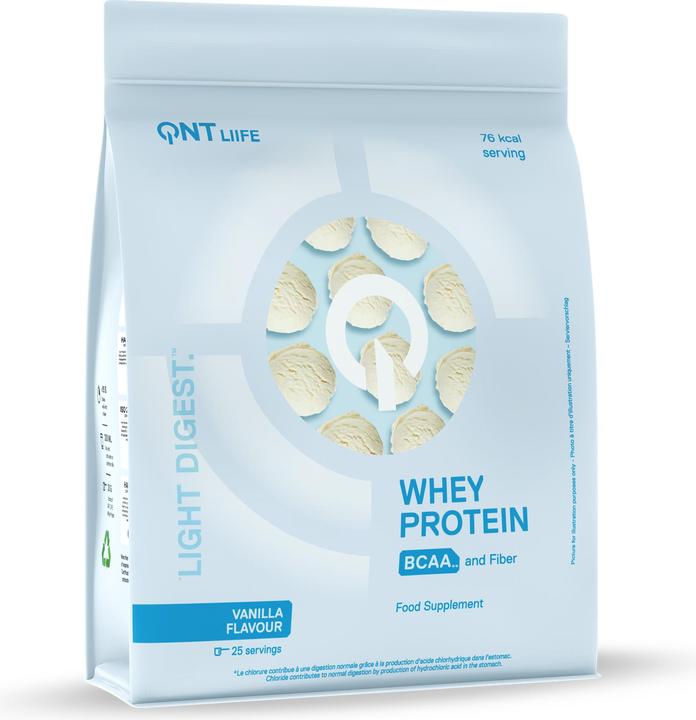 Produktbild QNT Light Digest Whey Protein (Vanilla, 1 Stk., 500 g)