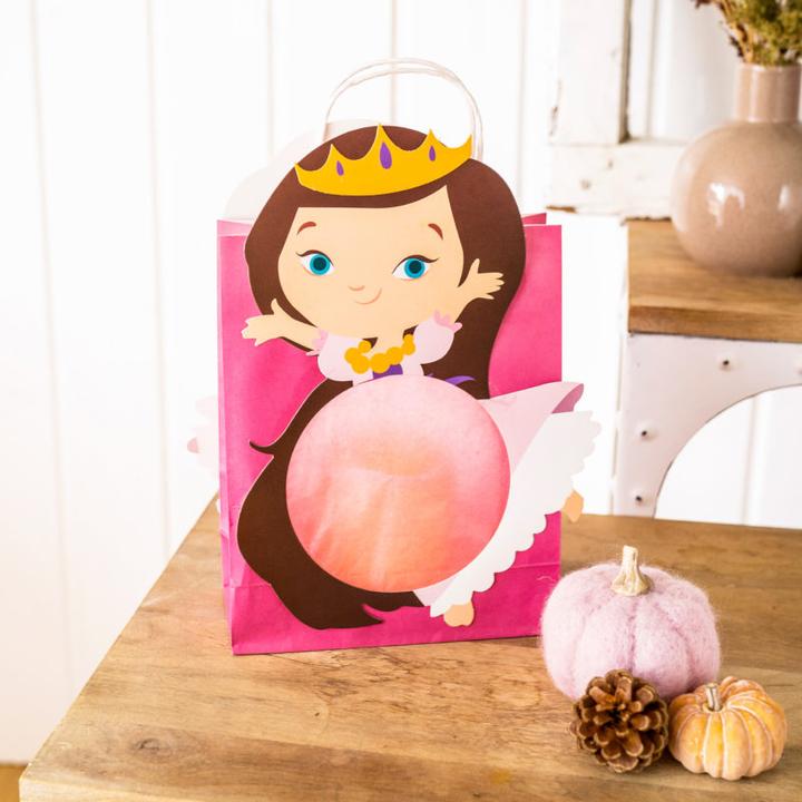 Produktbild Papierdrachen Laternen-Bastelset - Prinzessin - 3er Set