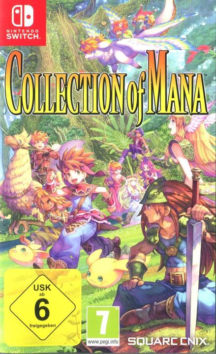 Actual product image Square Enix Collection of Mana (Switch, Switch Lite, Switch OLED, Multilingual)