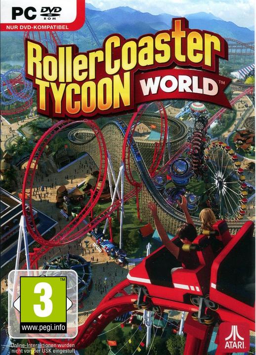 Produktbild Atari RollerCoaster Tycoon World (PC, DE)