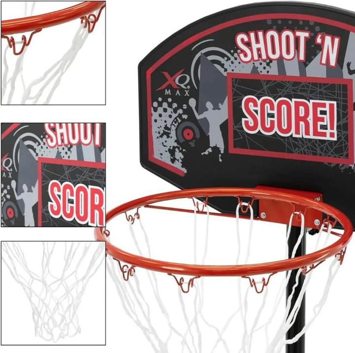 Produktbild XQ Max Basketballständer mit Ball und Pumpe