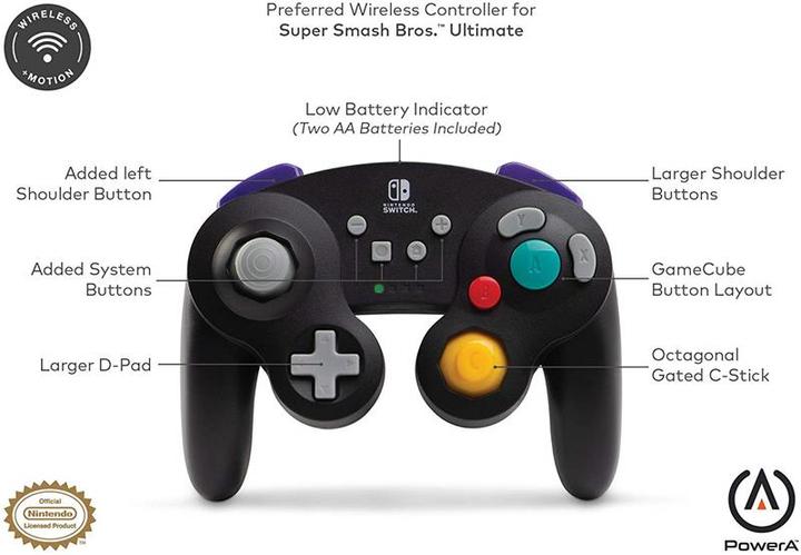 Produktbild PowerA Pokemon Enhanced GameCube Style (Switch)