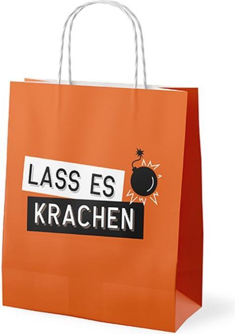 Produktbild Lavida Geschenktragetasche Manntastisch rot (Geschenktüte)