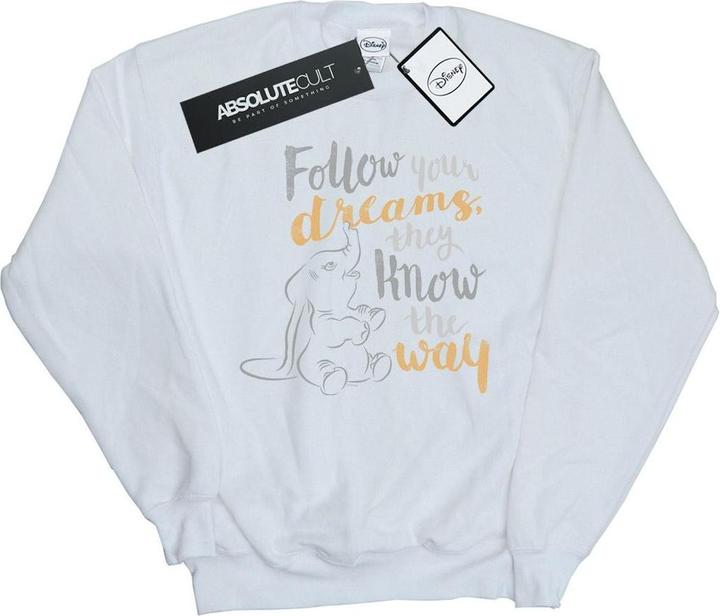 Immagine prodotto Disney Dumbo Follow Your Dream Felpa Donna (M)