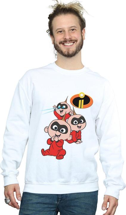 Actual product image Disney Mens The Incredibles Jak Jak Sweatshirt (S)