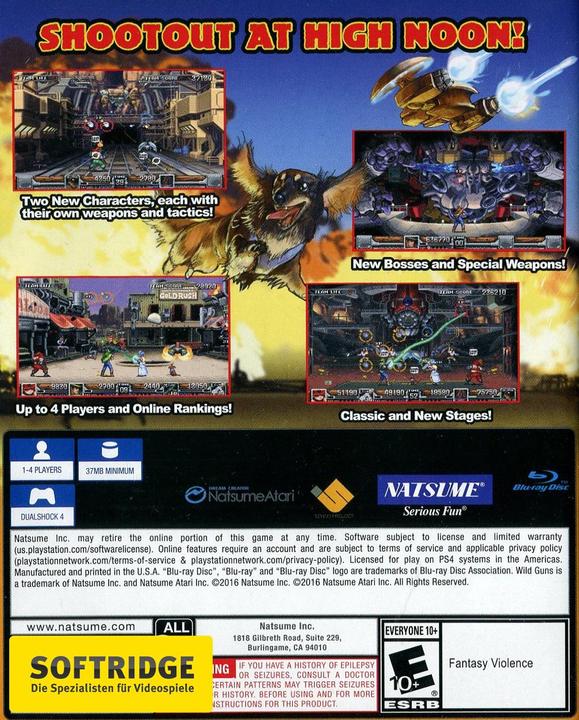 Immagine prodotto Natsume Wild Guns Reloaded -US- (PS4)