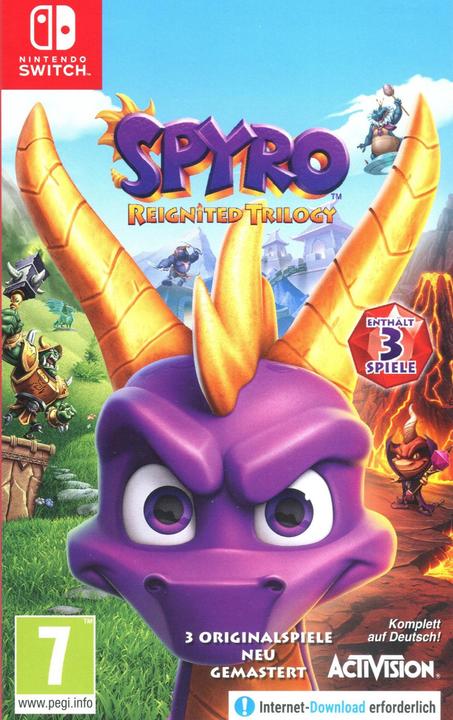 Activision Spyro Reignited Trilogy (Switch, Switch Lite, Switch OLED, Multilingue)