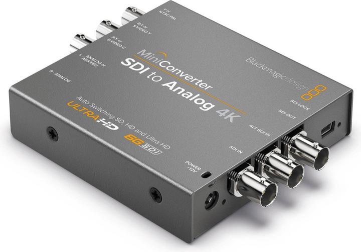 Immagine prodotto Blackmagic Mini convertitore SDI-Analogico (Digitale -> Analogico)