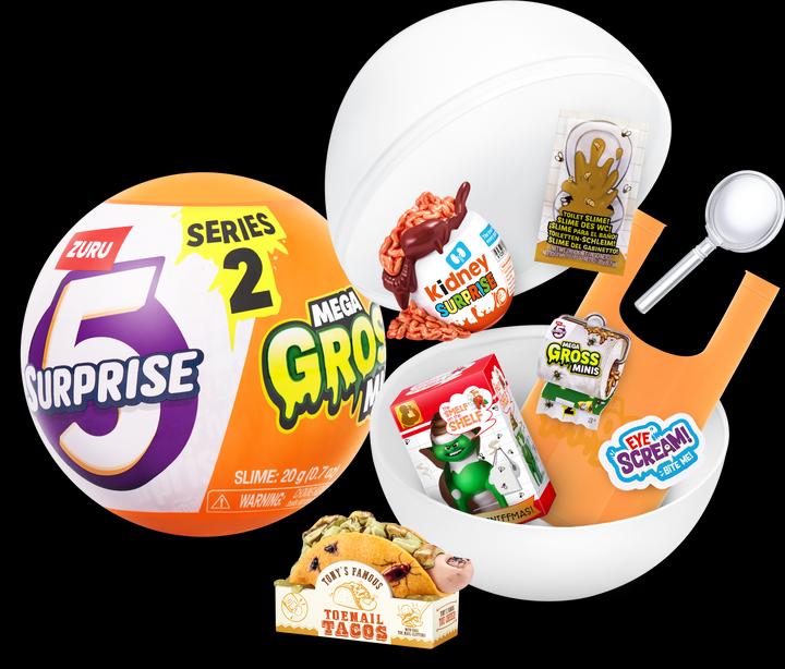 5 Surprise Zuru Mega Gross Minis Series 2